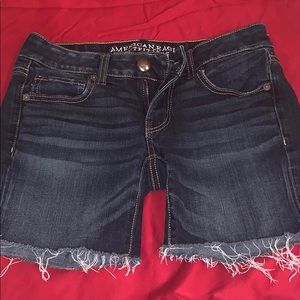 American eagle jean shorts